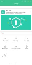 Security app - Xiaomi Redmi Note 5 AI Dual Camera review