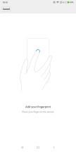 Fingerprint settings - Xiaomi Redmi Note 5 AI Dual Camera review