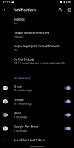 The new Notifications menu in Settings - Android Q Beta review