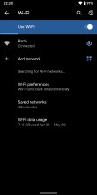 New Wi-Fi menu with easy barcode sharing of networks - Android Q Beta review