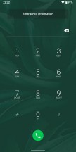 Enter key on lock screen, Emergency button in Power menu - Android Q Beta review