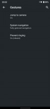 Sparse Gestures menu in Settings - Android Q Beta review