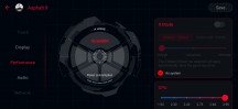 Armoury Crate Performance settings - Asus ROG Phone II review