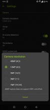 Camera app settings - Asus ROG Phone II review