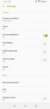 Camera settings - Asus Zenfone 6 review