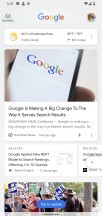 Google Feed - Google Pixel 4 Xl review