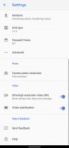 Settings - Google Pixel 4 Xl review