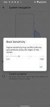 Navigation options - Google Pixel 4 review