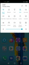 Home screen, lock screen, recent apps and notification shade - Honor 20 Pro review