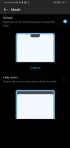 Notch control - Huawei Mate 20 X review