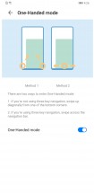 One-handed mode - Huawei Mate 30 Pro review