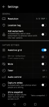 Camera settings - Huawei P30 Pro review