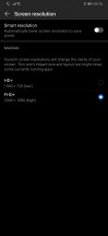Display settings - Huawei P30 Pro long-term review