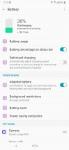Battery settings - LG G8 Thinq review
