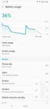 Battery settings - LG G8 Thinq review