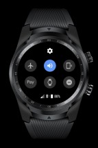 Pull-down quick settings - Mobvoi TicWatch Pro 4G LTE review