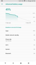 Battery screen - MOQI i7s review