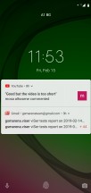 Lock screen - Motorola Moto G7 Play review