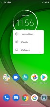 Launcher settings - Motorola Moto G7 Play review