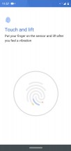 Fingerprint and security options - Motorola Moto G7 Play review