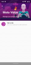 Moto Voice and Moto Display - Motorola Moto G7 Plus review