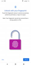 Biometrics - Motorola Moto G8 Plus review