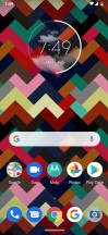 Homescreen - Motorola Moto Z4 review