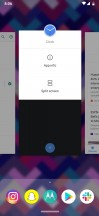 Starting a Split Screen session - Motorola Moto Z4 review
