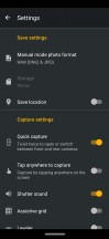 Camera settings - Motorola Moto Z4 review
