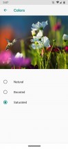 Color profiles - Motorola Moto Z4 review