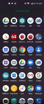 Home screen, drop-down menu, recent apps and app drawer - Motorola One Vision review