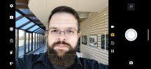 Selfie camera options - Motorola One Zoom review