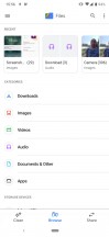 File manager - Nokia 7.2 review