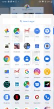 App drawer - Nokia 9 PureView review