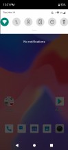 Home screen, lock screen, notification shade general settings menu - ZTE nubia Red Magic 3s review