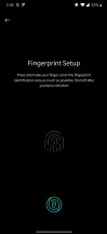 Fingerprint setup - OnePlus 7T Pro review