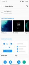 Customization menu 1 - OnePlus 7T Pro review