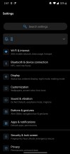 Dark theme - OnePlus 7T Pro review