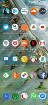 Oxygen OS home screen, app drawer, notification pane, quick settings - OnePlus 6T long-term review
