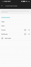 Camera app settings - Oneplus 7 Pro review