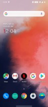 Home screen - Oneplus 7t review