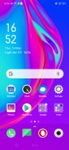 Lock and home screens, the app drawer - Oppo F11 Pro review
