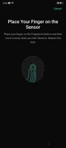 Setting up fingerprints - Oppo Reno2 review