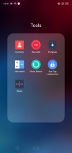 Lock and home screens, the app drawer - Realme 3 review