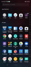Lock and home screens, the app drawer - Realme 3 review