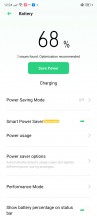 Battery options and optimizations - Realme 5s review