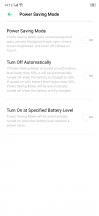 Battery menu - Realme X2 review