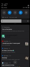 Dark mode - Xiaomi Redmi Note 8 review