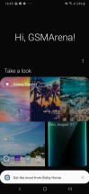 Home screen, recent apps and app drawer - Samsung Galaxy A30 review