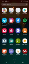 Home screen, recent apps and app drawer - Samsung Galaxy A30 review